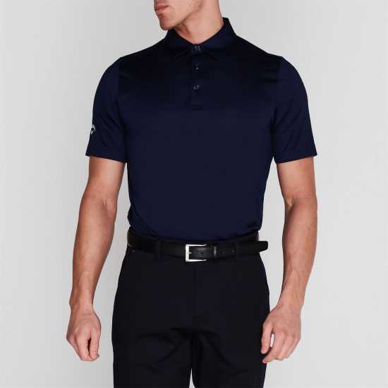 Callaway Мъжка Блуза С Яка Solid Polo Shirt Mens Пикоат Мъжко облекло за едри хора