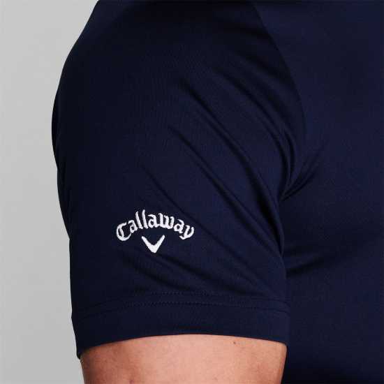 Callaway Мъжка Блуза С Яка Solid Polo Shirt Mens Пикоат Мъжко облекло за едри хора