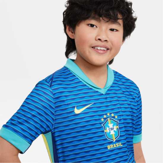 Nike Brazil Away Shirt 2024 Juniors  New Releases