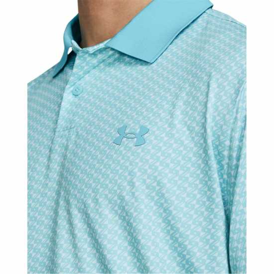 Under Armour Perf 3.0 Printed Polo Blue Голф панталони за мъже