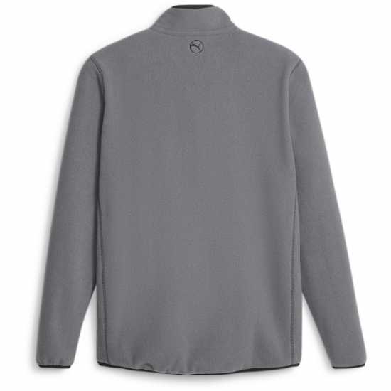 Puma Външен Слой Мъже Fleece Quarter Zip Baselayer Top Mens Слейтски/Блц Голф облекло