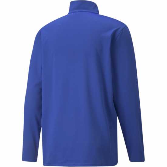 Puma Външен Слой Мъже Vista Quarter Zip Baselayer Top Mens Синьо/Сиво Голф горнища за мъже