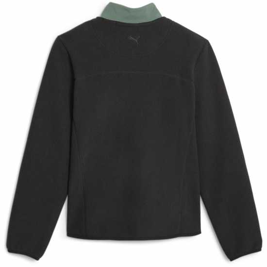 Puma W Fleece Quarter Zip Baselayer Top Womens Черно Пума Голф облекло