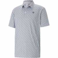 Puma Мъжка Блуза С Яка Ap Mattr Sixty Two Polo Shirt Mens Морско синьо/Черно Голф горнища за мъже