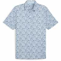 Puma Мъжка Блуза С Яка Mattr Pines Polo Shirt Mens Синьо/Синьо Голф горнища за мъже