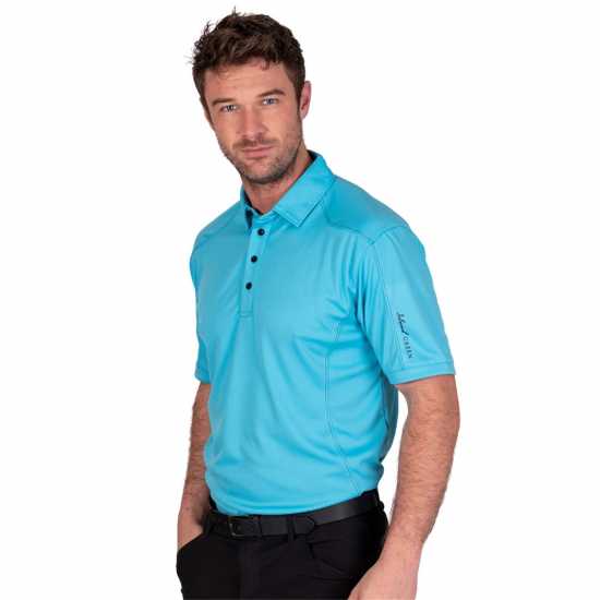 Island Green Green Performance Golf Polo Търкоаз Шапки за голф и козирки