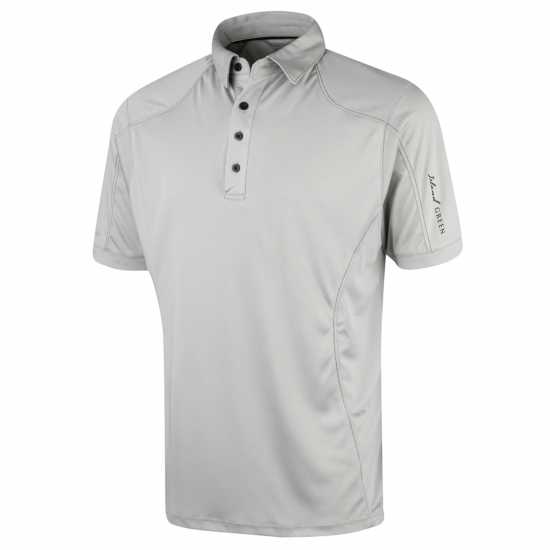 Island Green Green Performance Golf Polo Боен Сив Шапки за голф и козирки