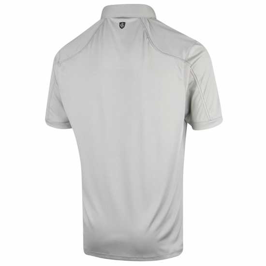 Island Green Green Performance Golf Polo Боен Сив Шапки за голф и козирки