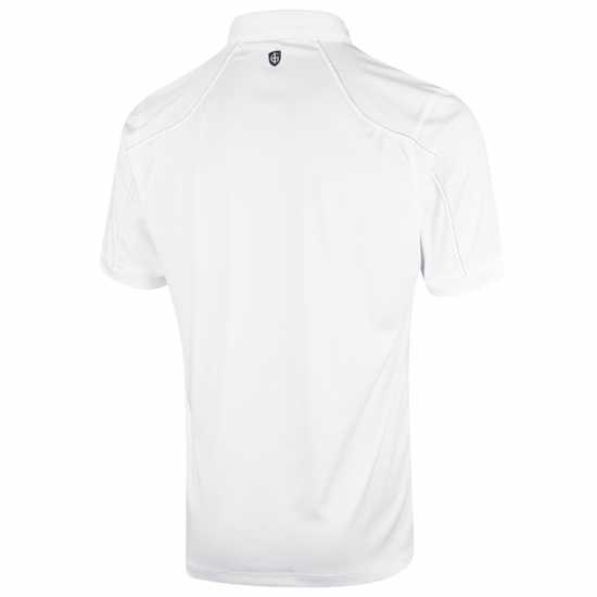 Island Green Green Performance Golf Polo Бяло Шапки за голф и козирки