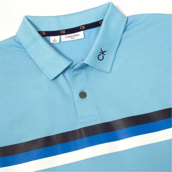 Calvin Klein Golf G Parker Polo Sn33 Момчето Синьо Мъжки тениски с яка