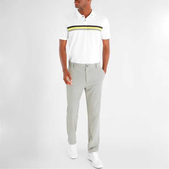 Calvin Klein Golf G Parker Polo Sn33 Бяло/Жълто Мъжки тениски с яка