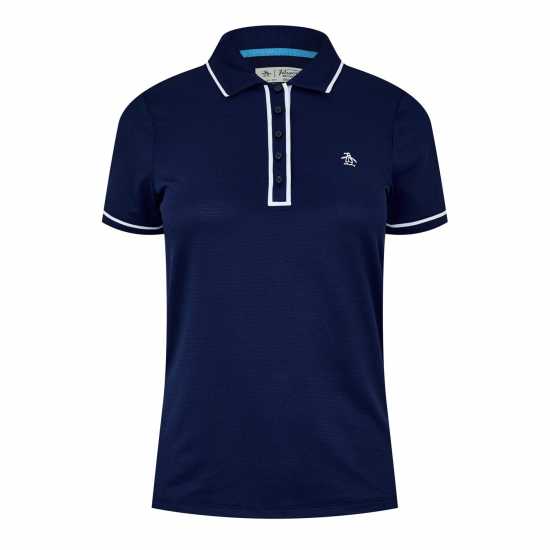 Original Penguin Golf Ess Prf Polo Ld99 Черна Ирис Голф облекло