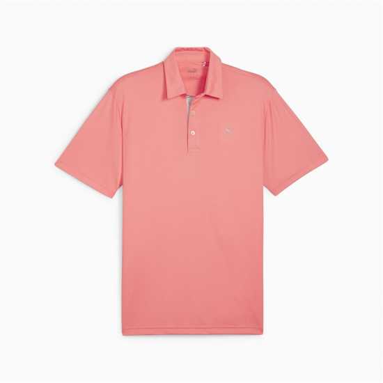 Puma Solid Polo Пънч от диня Голф облекло