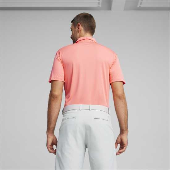 Puma Solid Polo Пънч от диня Голф облекло