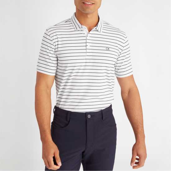 Calvin Klein Golf G Silvrstne Plo Sn43 Бяло/Вечерно синьо Шапки за голф и козирки