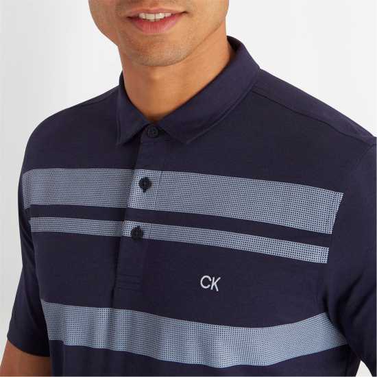 Calvin Klein Golf G Fort Jcksn Polo Sn43 Вечерно синьо Мъжки тениски с яка