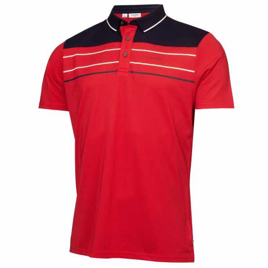 Calvin Klein Golf G Eagle Polo Sn43 Червено Мъжки тениски с яка