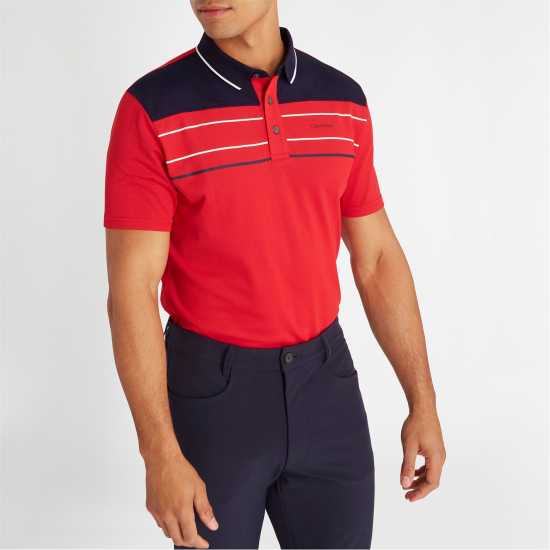 Calvin Klein Golf G Eagle Polo Sn43 Червено Мъжки тениски с яка