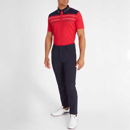 Calvin Klein Golf G Eagle Polo Sn43 Червено Мъжки тениски с яка