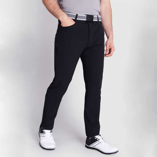 Мъжки Еластичен Панталон Calvin Klein Golf Genius Stretch Trousers Mens Черно Шапки за голф и козирки