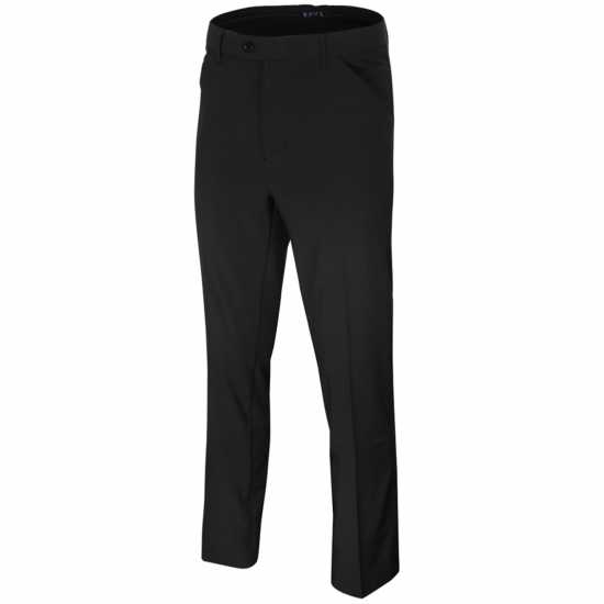 Мъжки Панталон Island Green Golf Stretch Tapered Trousers Mens Black Голф пълна разпродажба