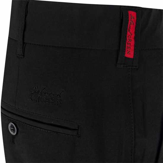 Мъжки Панталон Island Green Golf Stretch Tapered Trousers Mens Black Голф пълна разпродажба