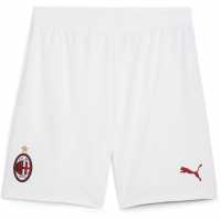 Puma Ac Milan Home Shorts 2024 2025 Adults