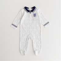 Brecrest Team England '90 Retro Home Babygrow  Бебешки дрехи