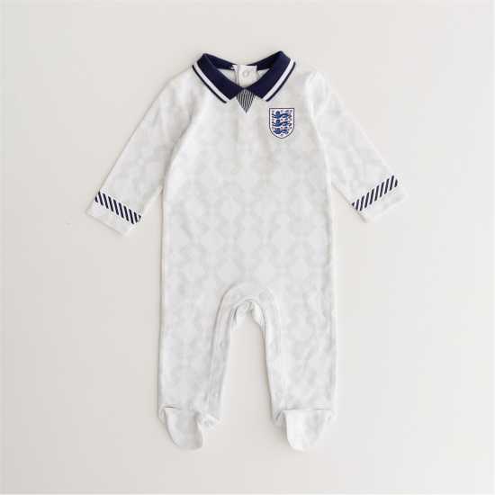 Brecrest Team England '90 Retro Home Babygrow  Бебешки дрехи