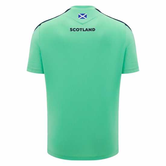 Macron Scotland Rugby Union Training T-Shirt 2024  