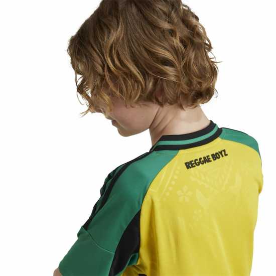 Adidas Домакинска Футболна Фланелка Jamaica Home Shirt 2024 Juniors  New Releases