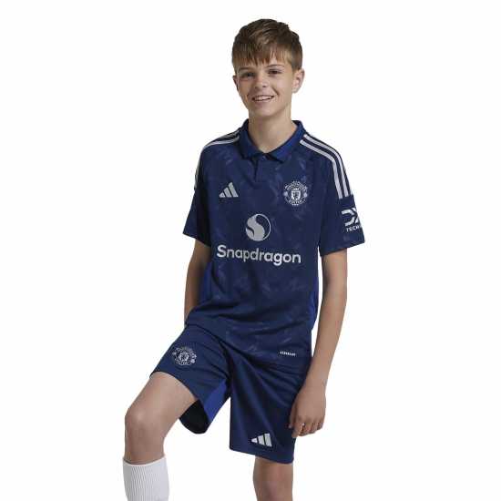 Adidas Manchester United Away Shorts 2024 2025 Juniors  Детски къси панталони