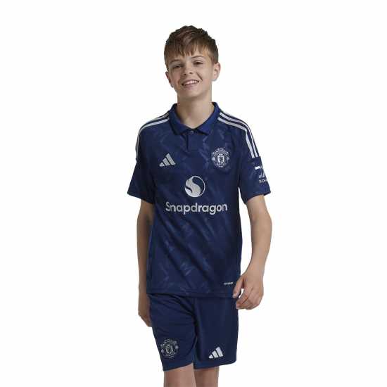 Adidas Manchester United Away Shorts 2024 2025 Juniors  Детски къси панталони