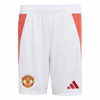 Adidas Manchester United Home Shorts 2024 2025 Juniors  Детски къси панталони