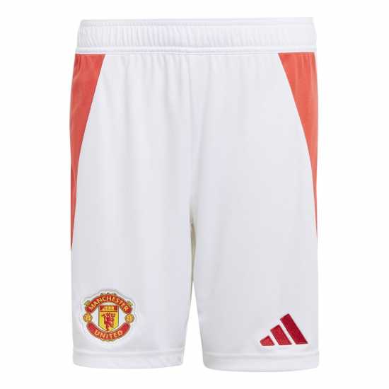 Adidas Manchester United Home Shorts 2024 2025 Juniors  Детски къси панталони