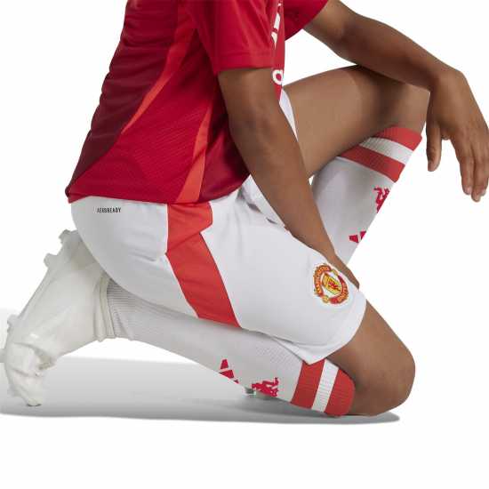 Adidas Manchester United Home Shorts 2024 2025 Juniors  Детски къси панталони