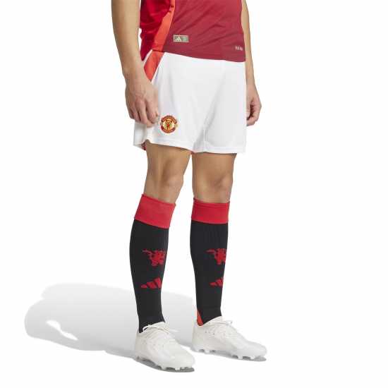 Adidas Manchester United Home Shorts 2024 2025 Adults  Мъжки къси панталони