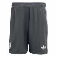 Adidas Manchester United Third Shorts 2024 2025 Adults  Футболни тренировъчни долнища