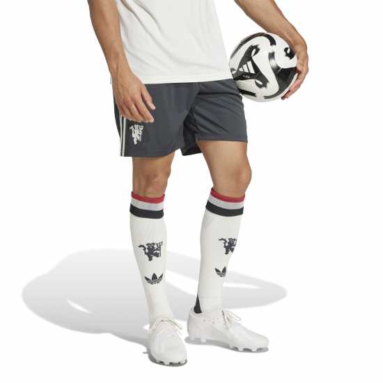 Adidas Manchester United Third Shorts 2024 2025 Adults  Футболни тренировъчни долнища