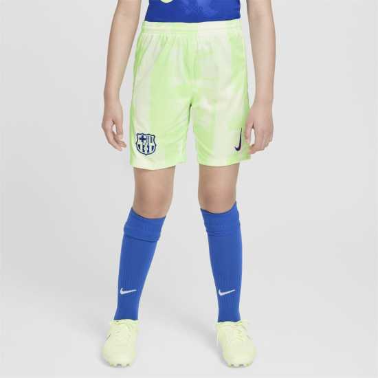 Nike Barcelona Third Shorts 2024 2025 Juniors  