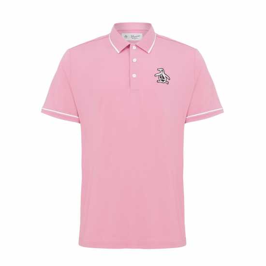 Original Penguin Golf Heritag Polo Sn99 Розов букет Шапки за голф и козирки