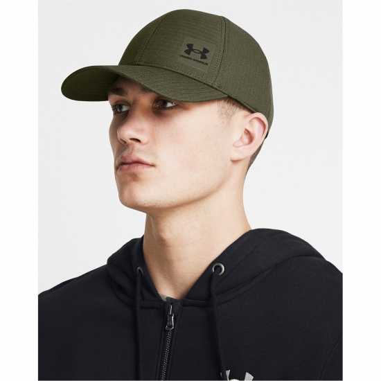 Under Armour Iso-Chill Armourvent Str Зелено Шапки с козирка