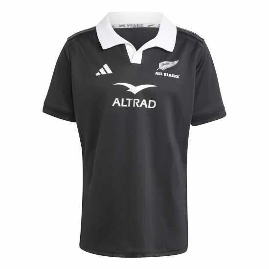 Adidas All Blacks Rugby Aeroready Short Sleeve Jersey 2024 Adults  Мъжко облекло за едри хора