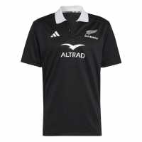 Adidas Блуза С Яка All Blacks Rugby Supporters Polo Shirt 2024  Adults  