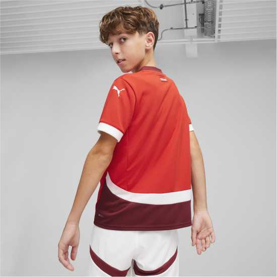 Puma Домакинска Футболна Фланелка Switzerland Home Shirt 2024 Juniors  Футболна разпродажба