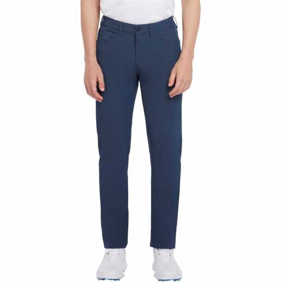 Pga Tour Textured 5 Pocket Trouser Морска синьо Голф пълна разпродажба