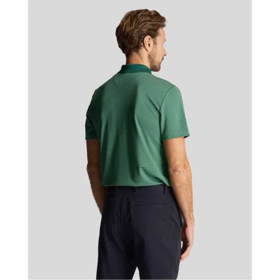 Lyle And Scott Блуза С Яка Golf Microstripe Polo Shirt Смит зелено Tshirts under 20