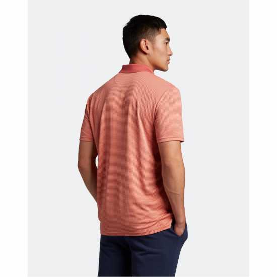 Lyle And Scott Блуза С Яка Golf Microstripe Polo Shirt Топло розово Tshirts under 20