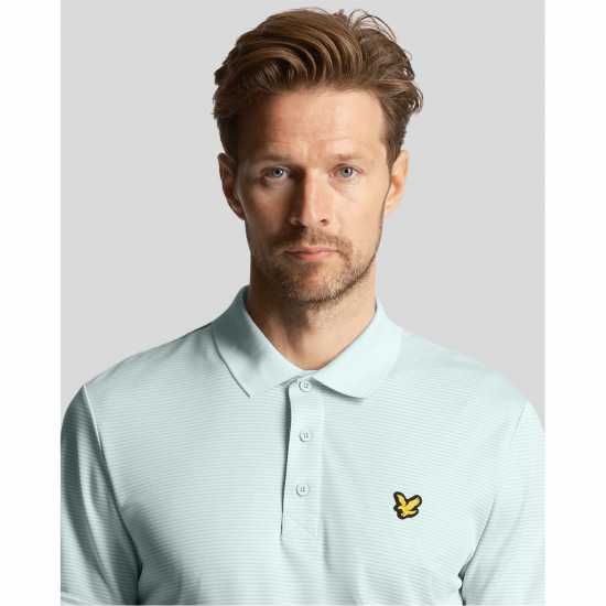 Lyle And Scott Блуза С Яка Golf Microstripe Polo Shirt Клуб/Спа Синьо Tshirts under 20