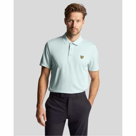 Lyle And Scott Блуза С Яка Golf Microstripe Polo Shirt Клуб/Спа Синьо Tshirts under 20